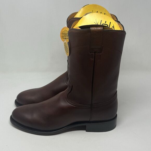 Corral A4068 Cowboy Roper Boots Mens 11.5 EE Brown Cow Leather Mid Calf Western - Picture 4 of 15